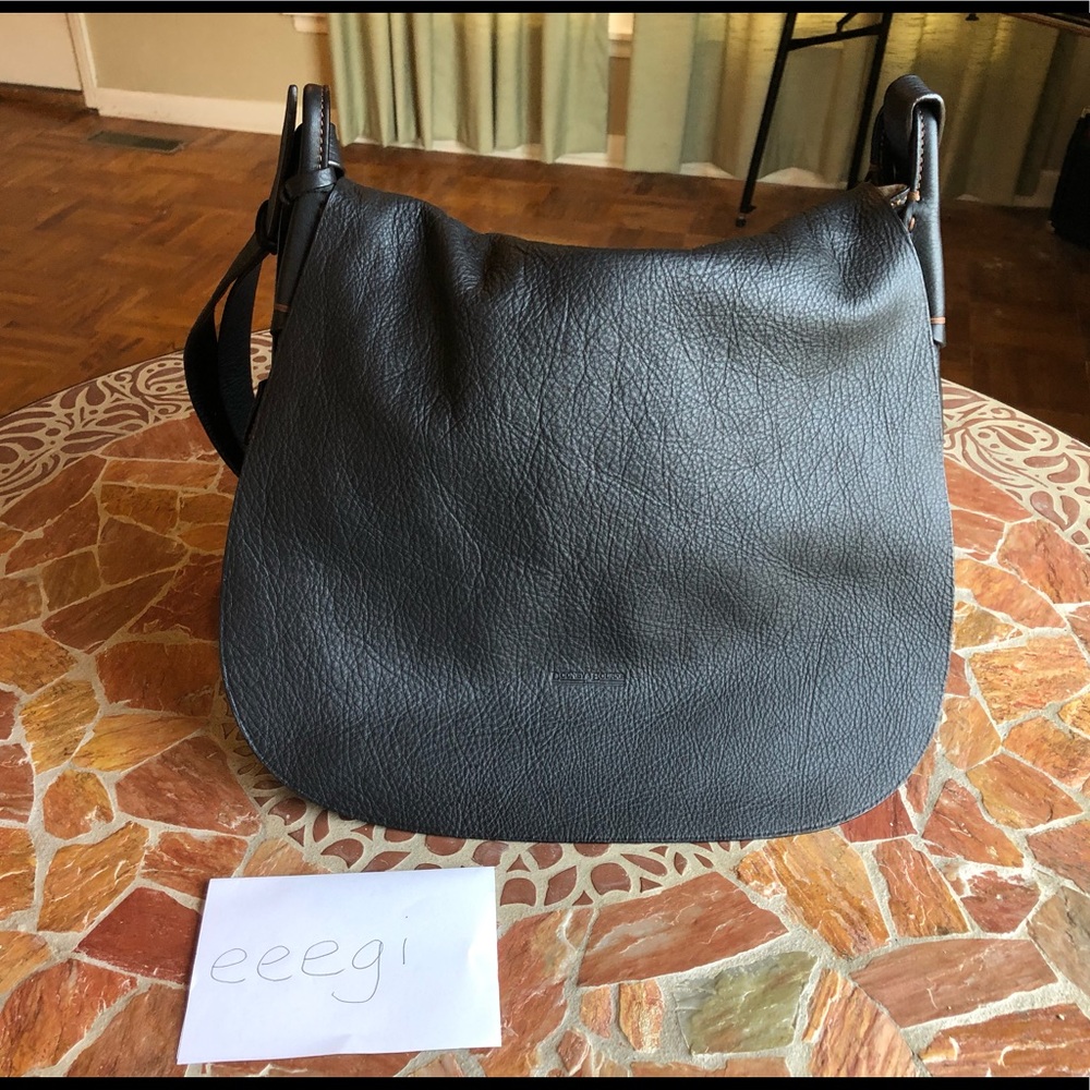 Dooney and Bourke Montecatini Braided Saddle bag